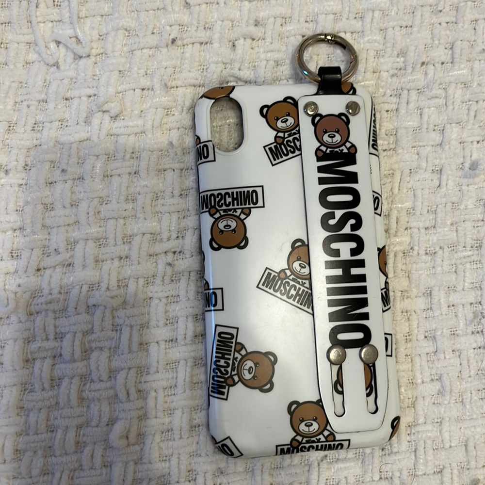 Moschino iPhone 10 (x) case